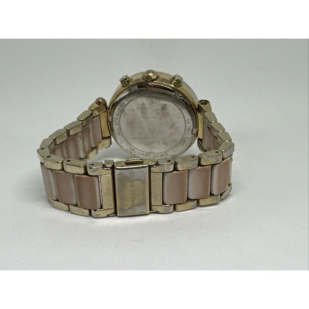 Michael Kors Parker MK5865 Women Stainless Steel Analog Dial Quartz Watch HME434